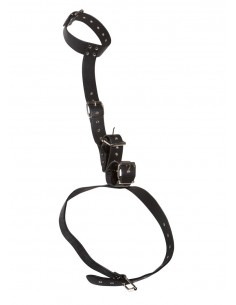 BK Hals-Handfessel - Uprzęże BDSM - 1 2