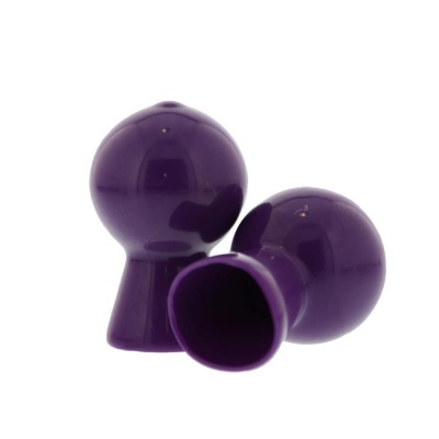 Pompka do sutków Nipple Sucker Pair In Shiny Purple - 1