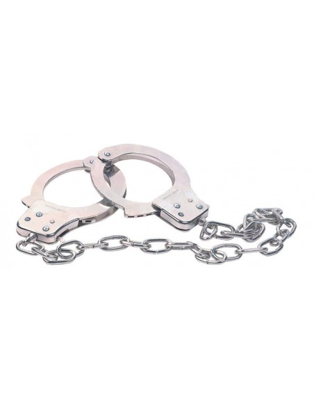 Kajdanki Chrome Handcuffs Metal Handcuffs W. Key - Kajdanki erotyczne - 1