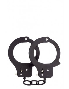 Kajdanki Bondx Metal Cuffs - Black - Kajdanki erotyczne - 1