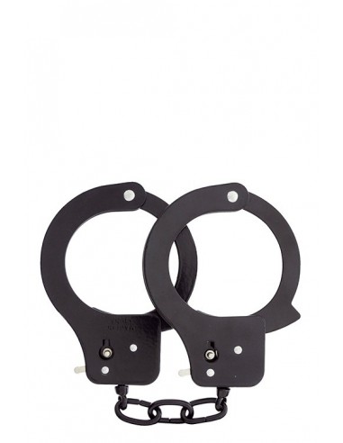 Kajdanki Bondx Metal Cuffs - Black - Kajdanki erotyczne - 1