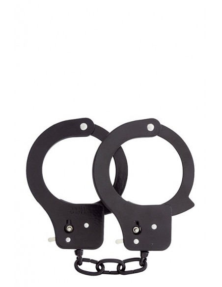 Kajdanki Bondx Metal Cuffs - Black - Kajdanki erotyczne - 1
