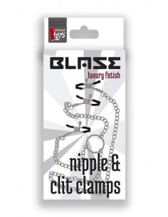 Zaciski na sutki Blaze Nipple / Clit Clamps - Klamry i klipsy na sutki - 1 2