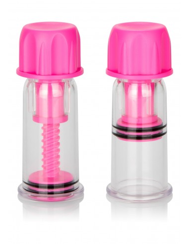 Pompka do sutków Vacuum Twist Suckers - Pompki do sutków i pochwy - 1