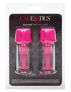 Pompka do sutków Vacuum Twist Suckers - Pompki do sutków i pochwy - 1 2