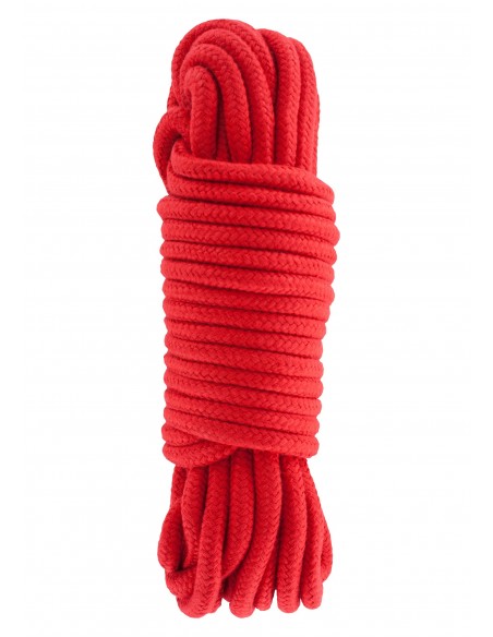 Lina BDSM Bondage Rope 10 m Red - Liny, sznury BDSM - 1