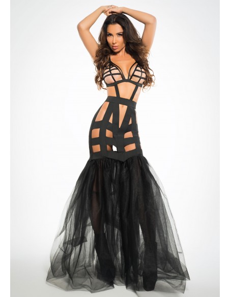 Sukienka Dress With Tulle Tail - Sukienki, spódnice, spodnie - 1