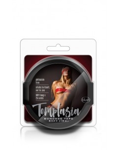 Taśma do krępowania TEMPTASIA BONDAGE TAPE BLACK - Taśmy, szarfy do krępowania - 1