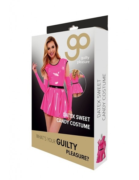 Kostium cukiereczek GP DATEX SWEET CANDY COSTUME, 2XL - Wetlook, Vinyl, Datex, Latex - 1