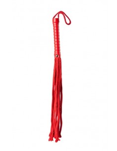 Pejcz-GP COTTON STRING FLOGGER RED - Baty, pejcze i packi - 1 2