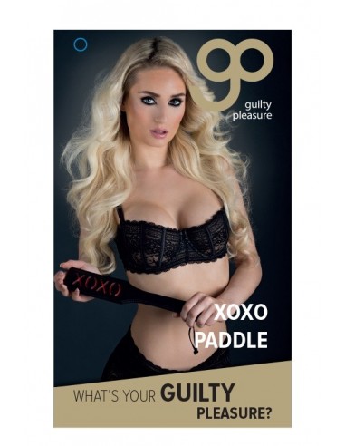 Pejcz-GP XOXO PADDLE BLACK - Baty, pejcze i packi - 1