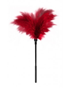 Pejcz-GP SMALL FEATHER TICKLER RED - Baty, pejcze i packi - 1 2