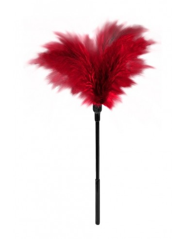 Pejcz-GP SMALL FEATHER TICKLER RED - Baty, pejcze i packi - 2