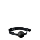 Knebel BDSM Gp Solid Silicone Ball Gag Black - 1