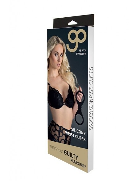 Kajdanki Gp Silicone Wrist Cuffs - Kajdanki erotyczne - 2