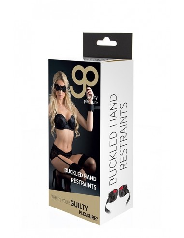 Kajdanki Gp Buckled Hand Restraints - Kajdanki erotyczne - 2