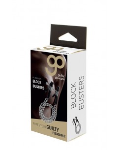 Zaciski na sutki Gp Block Busters Nipple Clamps - Klamry i klipsy na sutki - 1 2
