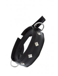 BDSM-GP COLLAR WITH STUDS - Uprzęże BDSM - 1