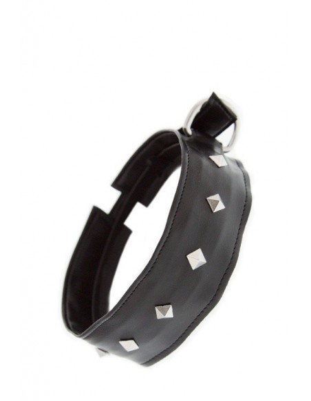 BDSM-GP COLLAR WITH STUDS - Uprzęże BDSM - 1