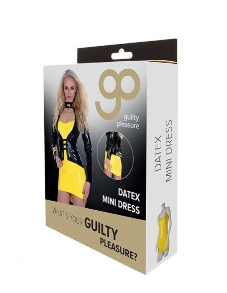 Spódnica GP DATEX MIDI SKIRT, S - Wetlook, Vinyl, Datex, Latex - 4