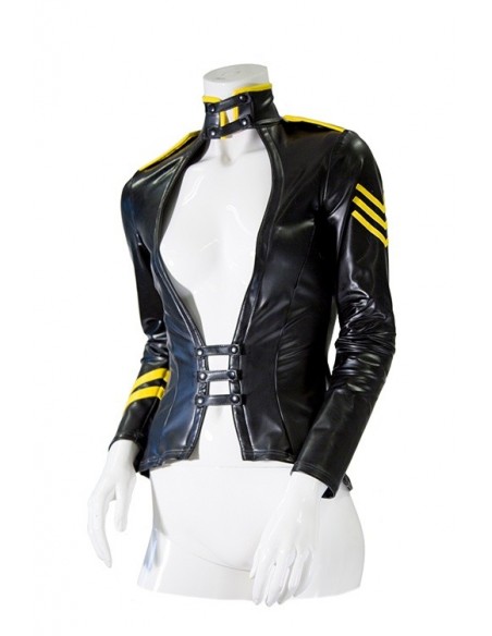 Kurtka stewardessa GP DATEX SERGEANT JACKET, M - Wetlook, Vinyl, Datex, Latex - 2
