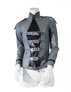 Kurtka GP DATEX SERGEANT JACKET, 2XL - Wetlook, Vinyl, Datex, Latex - 1 2