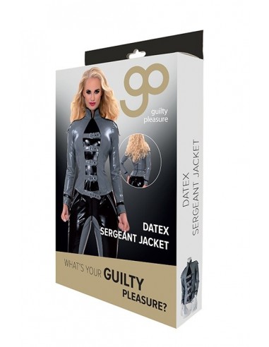 Kurtka GP DATEX SERGEANT JACKET, 2XL - Wetlook, Vinyl, Datex, Latex - 4