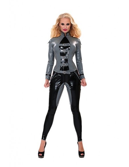 Kurtka GP DATEX SERGEANT JACKET, S - Wetlook, Vinyl, Datex, Latex - 1