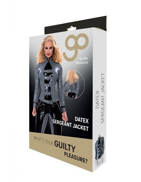 Kurtka GP DATEX SERGEANT JACKET, S - Wetlook, Vinyl, Datex, Latex - 4