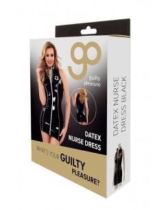 Kostium pielęgniarki GP DATEX NURSE COSTUME, 2XL - Wetlook, Vinyl, Datex, Latex - 1