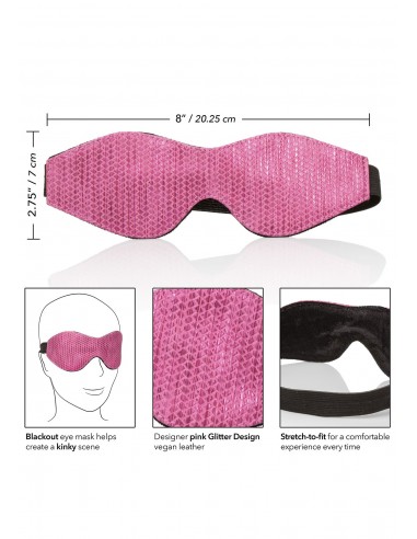 Maska na Oczy Tickle Me Pink Eye Mask - Maski i kaptury - 4