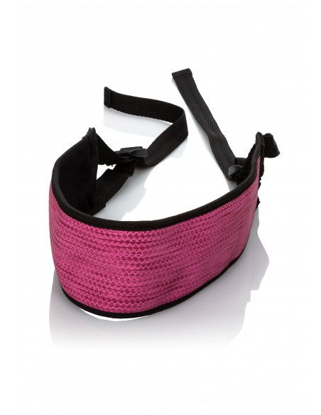 Maska-Tickle Me Pink BJ Strap - Uprzęże BDSM - 1