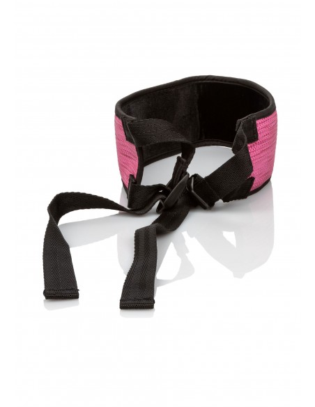 Maska-Tickle Me Pink BJ Strap - Uprzęże BDSM - 5