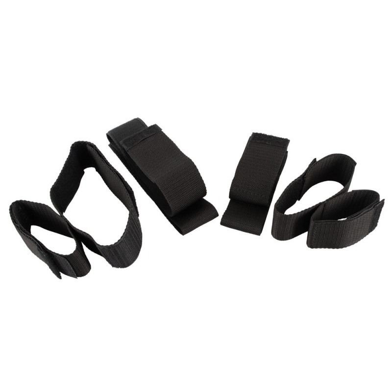 Zestaw do krępowania rąk i nóg Arm & Leg Restraints z regulacją na rzepy 35–52 cm i 26–33 cm, szerokość taśmy 5 cm - 2