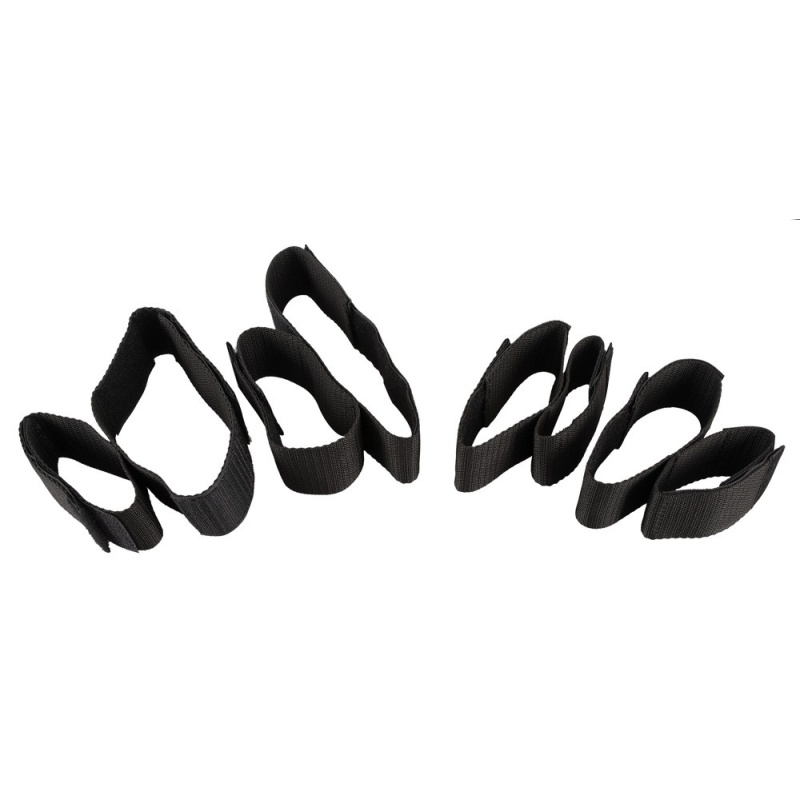 Zestaw do krępowania rąk i nóg Arm & Leg Restraints z regulacją na rzepy 35–52 cm i 26–33 cm, szerokość taśmy 5 cm - 3