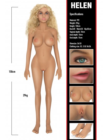 Realistyczna sex lalka Banger Babe Helen - Seks lalki, lalki miłości, seks roboty - 3