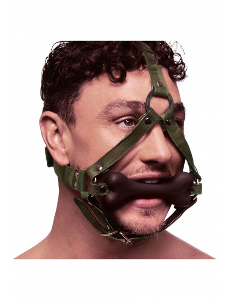 Knebel BDSM Colt Camo Bone Gag - Kneble do ust - 6
