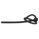 Dilator męski Piss Play With Glans – wydrążony, z pierścieniem na żołądź, długość 12 cm - 4