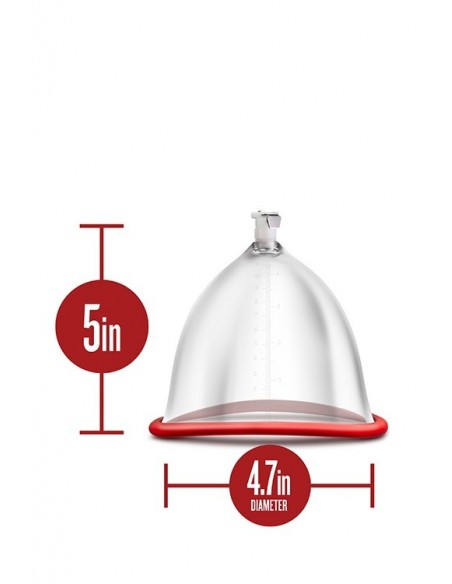 Pompka do sutków Breast Pump Cup Clear - Pompki do sutków i pochwy - 2