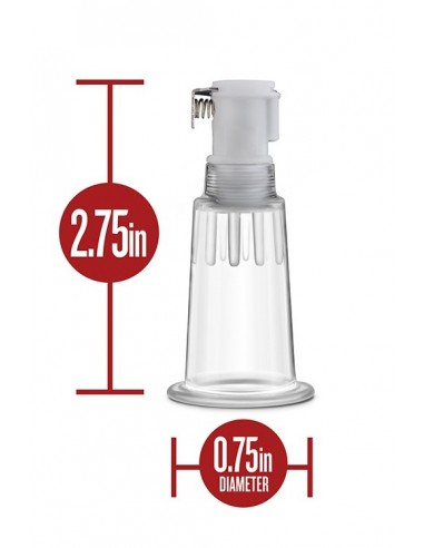 Przyssawki do sutków Nipple Pumping Cylinders - Pompki do sutków i pochwy - 2