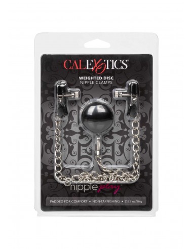 Zaciski na sutki Weighted Disc Nipple Clamps - Klamry i klipsy na sutki - 2