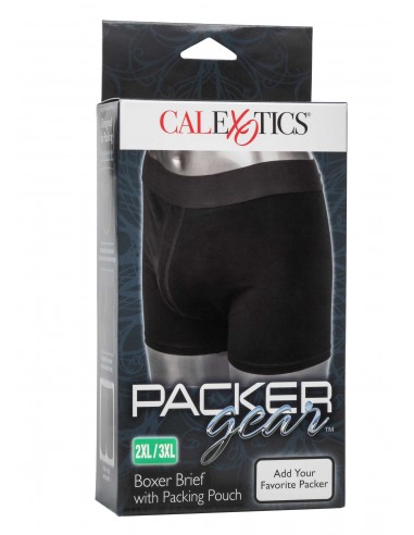 Bokserki męskie z kieszonką Boxer Brief with Packing Pouch 2XL/3XL - Bokserki - 2