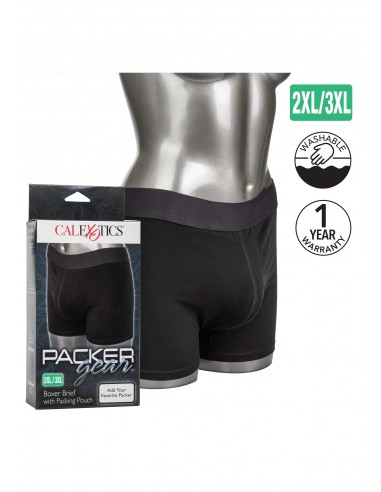 Bokserki męskie z kieszonką Boxer Brief with Packing Pouch 2XL/3XL - Bokserki - 6