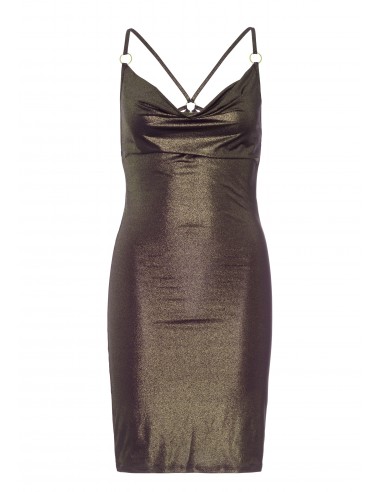 Sukienka BACK 2 BASIXXX HI NECK DRESS PINK, OS - Sukienki, spódnice, spodnie - 4