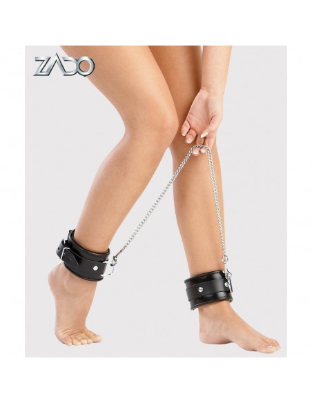 Kajdanki Leather Ankle Cuffs - Kajdanki erotyczne - 6