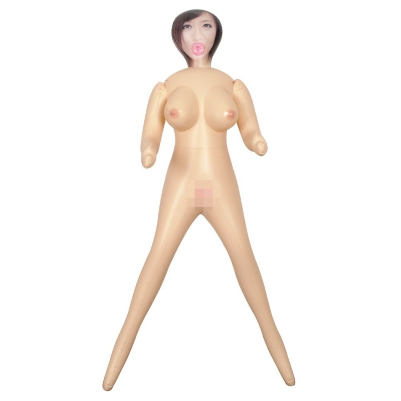 Dmuchana lalka miłosna Mayumi z biustem D i trzema kanałami, 151 cm - 2