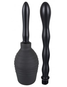 Gruszka analna Czarna Shower Me - Pozostałe gadżety analne - 1