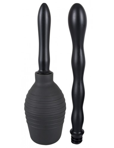 Gruszka analna Czarna Shower Me - Pozostałe gadżety analne - 1