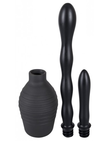 Gruszka analna Czarna Shower Me - Pozostałe gadżety analne - 3