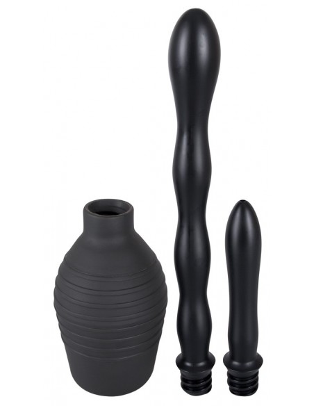 Gruszka analna Czarna Shower Me - Pozostałe gadżety analne - 3